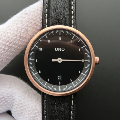 德国UNO手表，全球款单指针手表
