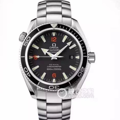 高仿欧米茄手表那里买 XF欧米茄海马海洋宇宙计时系列2201.51.00 机械男士手表