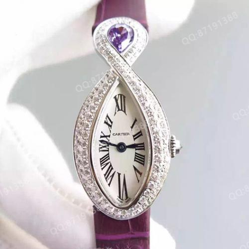 卡地亚Cartier女表 创意宝石系列 瑞士石英女士手表