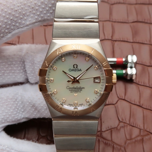 淘宝网高仿欧米茄手表 V6欧米茄星座系列123.20.35 机械男士手表