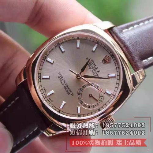 劳力士(ROLEX)切利尼系列（8种款式）18K玫瑰金 男士自动机械表手表 高端男士腕表