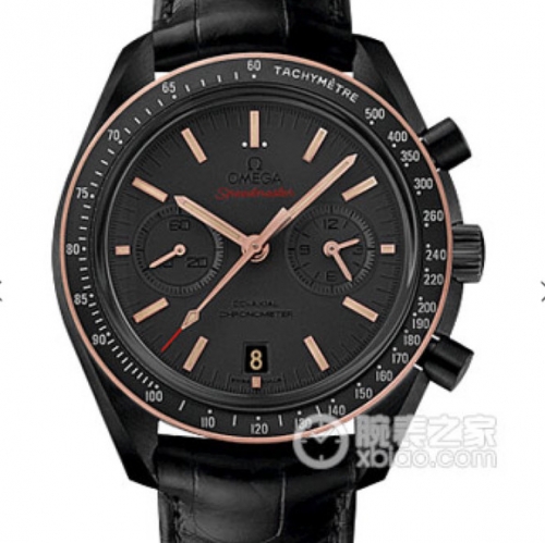 精仿手表专卖 欧米茄 JH欧米茄超霸系列月之暗面新面 机械男士手表