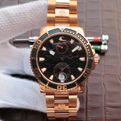 雅典高仿手表价 N雅典航海系列真动能机械机芯男士手表