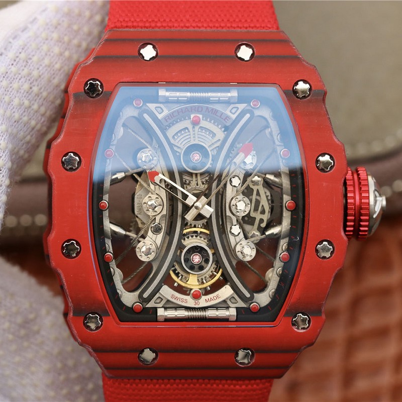 理查德米尔的高仿表 理查德米勒RM53-01 碳纤维 精仿手表