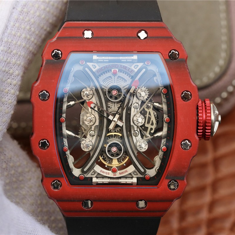 理查德高仿表版价格 理查德米勒RM53-01 碳纤维 精仿手表