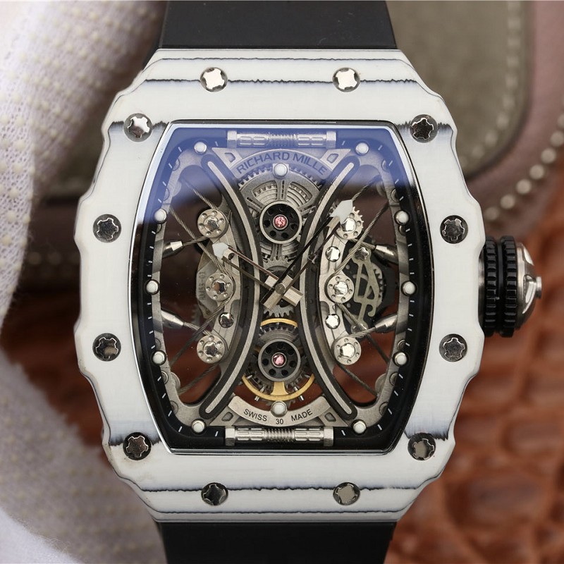 高仿表理查德好的厂家 理查德米勒RM53-01 碳纤维 精仿手表