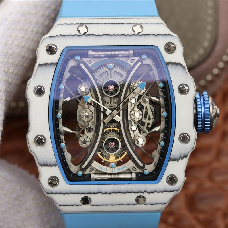 理查德米勒强高仿表 理查德米勒RM53-01 碳纤维 精仿手表