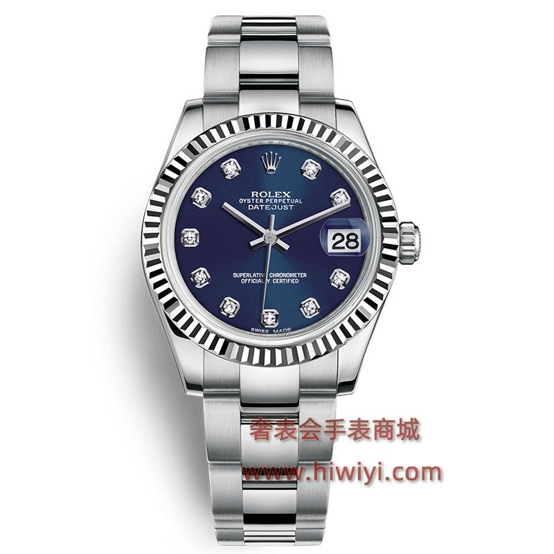 劳力士女手表款示及价格 gs厂手表劳力士日志型 m178274-0061 复刻表 蓝盘
