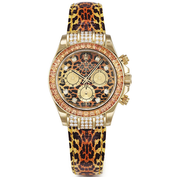 复刻表劳力士迪通拿豹纹116598价格 TW厂手表 奢华名表