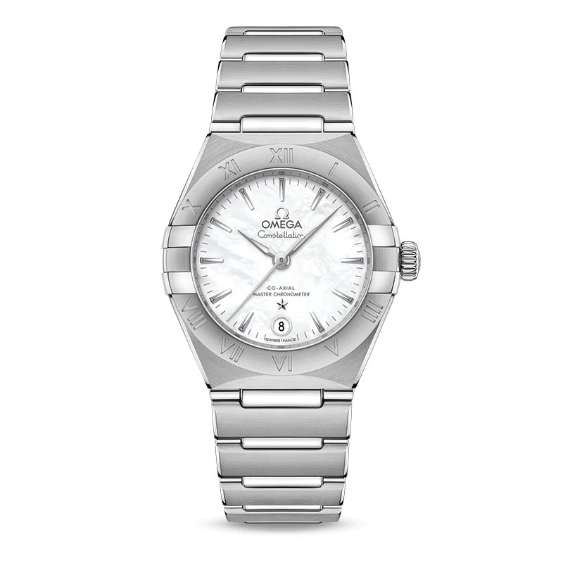 欧米茄星座复刻表表哪个厂手表的好 tws厂手表第五代星座 131.10.29.20.05.001 女表 贝壳纹