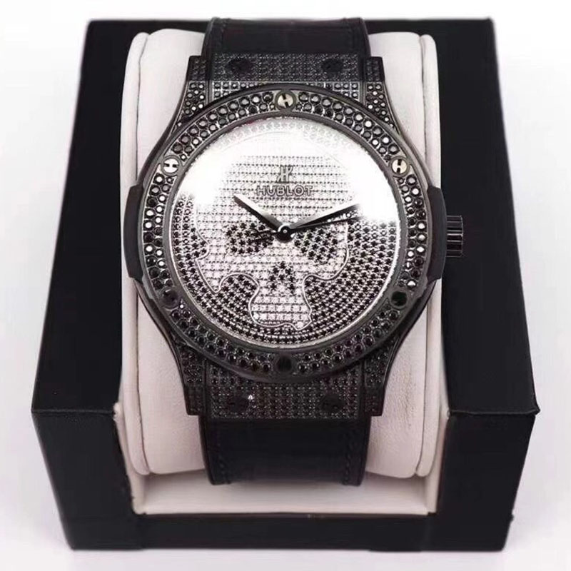 恒宝高仿表手表多少钱 WWF厂手表宇舶满钻系列