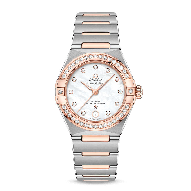 欧米茄星座系列复刻表手表价格 tws厂手表131.25.29.20.55.001 贝壳纹 玫瑰金