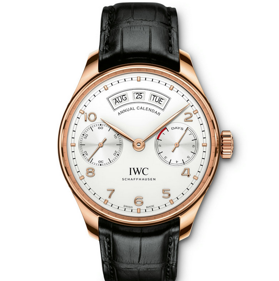 万国复刻表哪个厂手表好 az厂手表葡萄牙系列 IW503504 玫瑰金色壳 自动机械表
