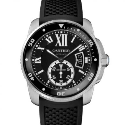 卡地亚高仿表表大厂 JJ卡历博系列W7100056潜水腕表